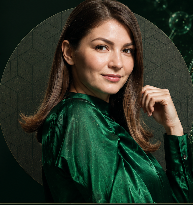 Dr. Elena Seranova, PhD, co-founder of PEPTYX BIO